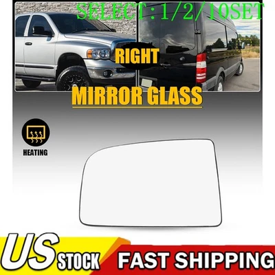 Espejo retrovisor lateral derecho vidrio térmico para Mercedes-Benz Sprinter 2500 3500 10-18 1~10X Foto 1 de 4