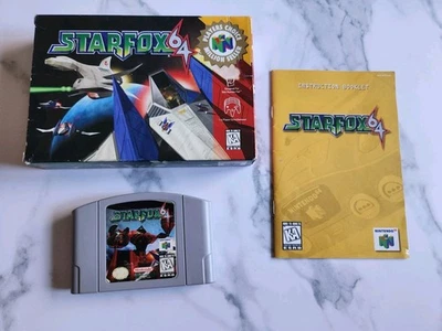 Starfox 64 - N64 Nintendo 64 Game. CIB. Tested. Authentic. Very Good. - Image 1 of 4