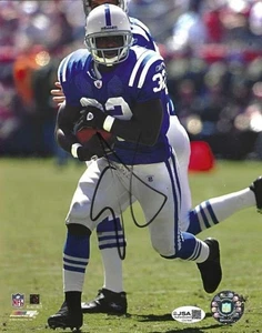 Foto autografiada de EDGERRIN JAMES Indianapolis Colts 8x10 certificado de autenticidad JSA - Imagen 1 de 1