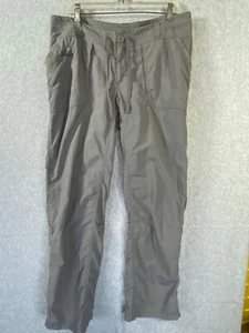 The North Face Pants Womens 14 Gray Hiking Nylon Outdoor - Picture 1 of 10