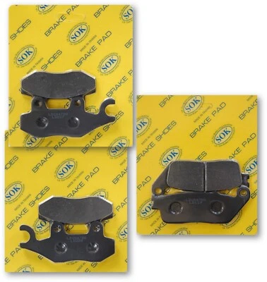 Pastillas de freno delanteras y traseras aptas para KYMCO People S 250 2007-2011 Foto 1 de 4