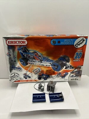 Пластиковые запасные части двигателя ERECTOR MECCANO 3 В не работают на запчасти неполные - Изображение 1 из 2