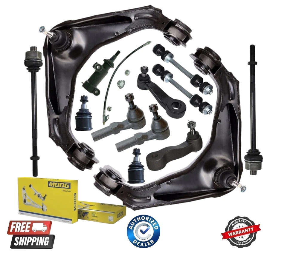 MOOG Complete Front Suspension Kit 19 PCS For Chevy Silverado 3500 2500HD 8 Lug - Image 1 of 1