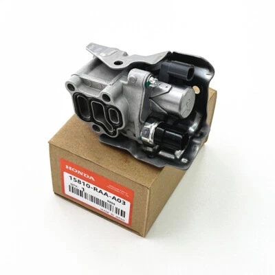 New OEM 15810-RAA-A03 GENUINE HONDA ACURA VTEC SOLENOID SPOOL VALVE W/GASKET - Image 1 of 4