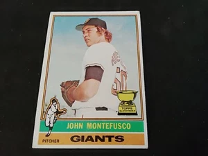 1976 Topps #30 John Montefusco San Francisco Giants ASR BB Card VG-EX - Picture 1 of 2