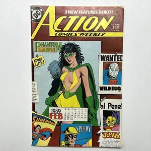 Action Comics Weekly #636 1989 1st Appearance of 2nd Phantom Lady DC - Picture 1 of 16