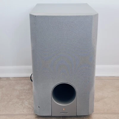 Altavoz subwoofer activo Onkyo SKW-540 10" 140 vatios ¡PROBADO suena genial! Foto 1 de 4