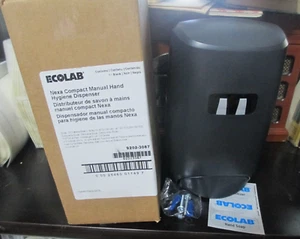 Ecolab 9202-3087 Nexa Compact Manual Hand Hygiene Dispenser Black FREE US SHIP - Picture 1 of 1