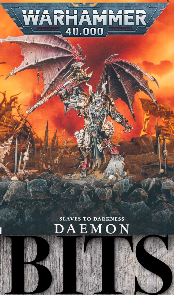 Warhammer Sigmar 40K Herejía Esclavos Caos Marines Espaciales PRINCE Brocas NUEVO Foto 1 de 1