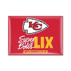 Super Bowl 59 LIX Kansas City Chiefs 2.75x3.5 Magnet - Picture 1 of 1