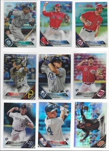 2016 TOPPS CHROME - STARS ROOKIE RC'S -   ALL REFRACTOR's  or PRISM"s - U PICK!! - Picture 1 of 1