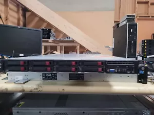 HP DL360 G6 with 2 x X5550 @ 2.67GHz , 36GB RAM , 8 x 146GB SAS HDD , P410i RAID - Picture 1 of 4