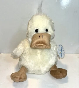 Wishpets Creamy Duck 9” Cream & Tan Plush Stuffed Animal 2017 NWT - Picture 1 of 10