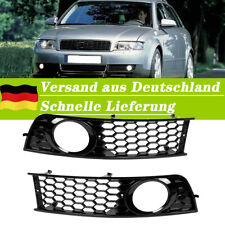 Produktbild - Front Kühlergrill Blende NEBELSCHEINWERFER Grill Waben für Audi A4 B6 8E 2002-05