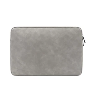 PU Leather Laptop Sleeve Bag Case For MacBook Air Pro 13" 14" 15" 16" Notebook - Picture 1 of 14