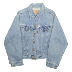 LEVI'S Daffy Duck Girls Denim Jacket Blue L - Picture 1 of 6