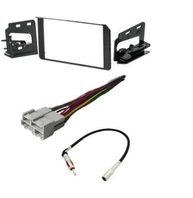 Kit de tablero de instalación estéreo para automóvil doble DIN + cableado para Tahoe y Suburban 1995-1999 Foto 1 de 3