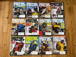 2006 Motor Cyclist magazines 12 issues full year - Picture 1 of 7