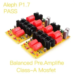 PASS Aleph P1.7 Class-A Mosfet Balanced Pre-Amplifie DIY KIT & Finished Board - Picture 1 of 13