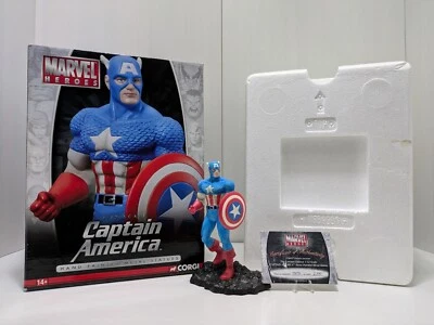 🔥Limited Edition 1570/2500 Corgi Marvel Captain America 1:12 Metal Statue 🔥 - Image 1 of 4