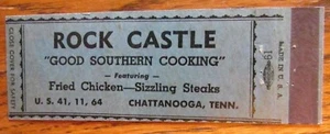 1930s FULL LENGTH: ROCK CASTLE (CHATTANOOGA, TENNESSEE) -G10 - Picture 1 of 1