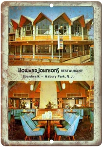 Howard Johnsons Restaurant Asbury Park NJ 12" x 9" Reproduktion Blechschild N168 - Bild 1 von 1