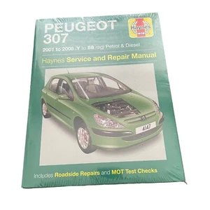 Peugeot 307 Petrol and Diesel (01 - 08) Haynes Repair Manual (Paperback) Y to 58 - Picture 1 of 2