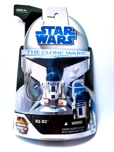 2008 HASBRO STAR WARS 3.75" FIGURE - CLONE WARS R2-D2 - FACTORY SEALED - Picture 1 of 5