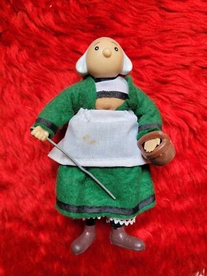 ANCIENNE PETITE POUPÉE BÉCASSINE 15 CM COLLECTION MINERVE GAUTIER 1976 - Photo 1/4