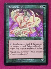 Magic The Gathering MERCADIAN MASQUES SQUALLMONGER single green card MTG
