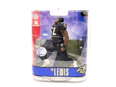 ⭐ 2007 MCFARLANE TOYS  RAY LEWIS   BALTIMORE RAVENS SERIES #15 FOOTBALL FIGURE ⭐ Cover