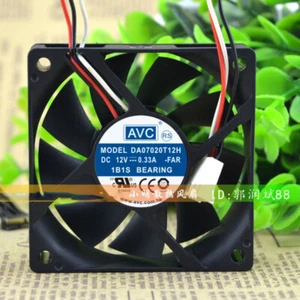 AVC DA07020T12H 12V 0.33A 7CM 7020 Industrial Cooling Fan Mute - Picture 1 of 3