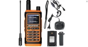 5904921481847 BAOFENG UV-17E TALKIE-WALKIE ORANGE BAOFENG - Photo 1/6