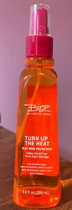 BTZ BEYOND THE ZONE TURN UP THE HEAT FLAT IRON HAIR PROTECTION 8.5 OZ - NEW - Picture 1 of 1