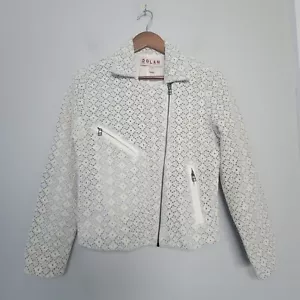 NWT Anthropologie Dolan S Rossi Motto Eyelet Full Zip Jacket - Picture 1 of 12
