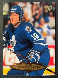 Kenny JONSSON 1995-96 Fleer Ultra Hockey #161 Toronto Maple Leafs - Picture 1 of 2