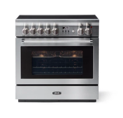 Faixa de indução AGA Professional AMPRO36IN-SS 36" aço inoxidável - Imagem 1 de 4