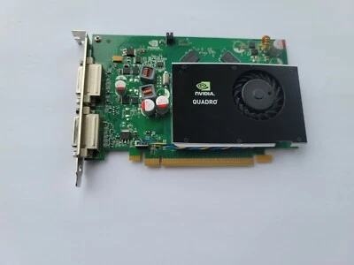 HP NVIDIA Quadro FX 380 256MB GDDR3 PCIe x16 Dual DVI Full Video Card 519294-001 - Image 1 of 4