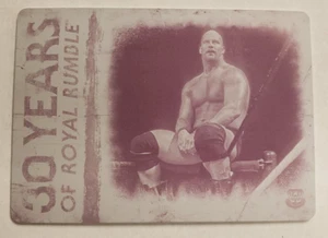 2018 Topps WWE Undisputed Royal Rumble Stone Cold Steve Austin Printing Plate - Picture 1 of 3