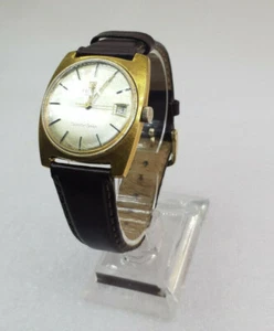 Watch Tissot Visodate Men's Seastar Seven Gold Swiss Made Vintage - Picture 1 of 12