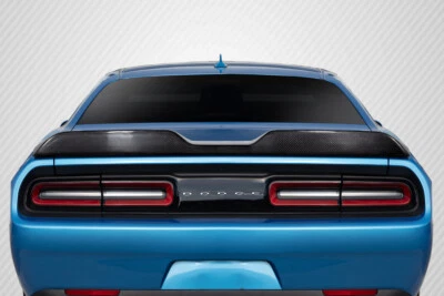 For 2008-2023 Challenger Carbon Creations Demon Look Rear Wing Spoiler - 1 Piece - Image 1 of 4