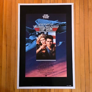 Top Gun (1986) Original 1SH 27x41 Filmplakat Tom Cruise - Leinenrücken - Bild 1 von 6