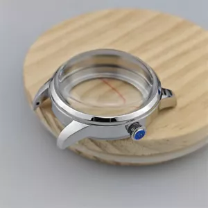 Cassa orologio in acciaio 33 mm orologio meccanico modificato cassa donna per movimento NH35 - Foto 1 di 7