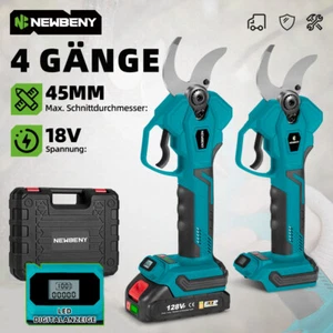 Akku Astschere Max 30mm Schneiddurchmesser Bürstenloser Motor Gartenschere 18V - Afbeelding 1 van 19