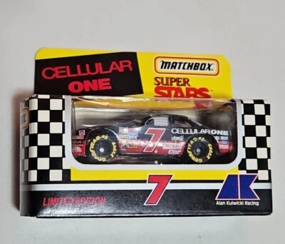 MATCHBOX RACING SUPERSTARS 1993 #7 CELLULAR ONE ALAN KULWICKI RACING TEAM  S165 - Image 1 of 2