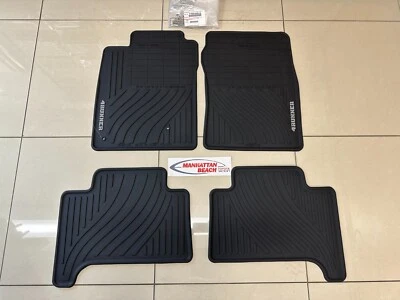 03-09 4RUNNER ALL WEATHER RUBBER FLOOR MATS 4PC SET GENUINE PT908-89090-20 - Image 1 of 4