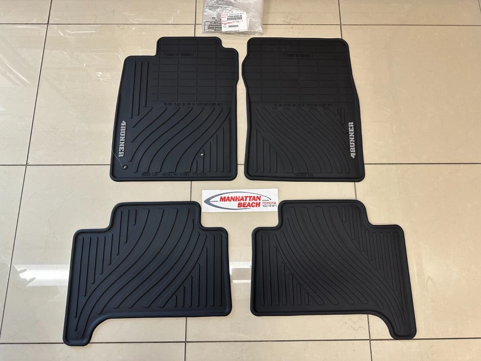 2003-2009 Toyota 4runner All Weather Floor Mats 4pc OEM
