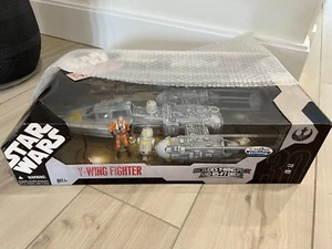 STAR WARS 30th Anniversary Y-Wing Fighter con droide R5-F7 2007 come nuovo raro! - Foto 1 di 24