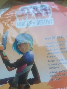 Star Wars, Forces of Destiny, Sabine Wren Puppe Actionfigur Rebellen Animated Ser - Bild 1 von 9