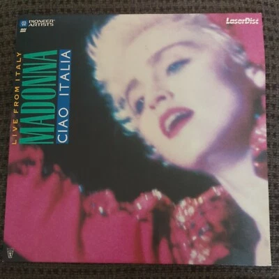 Madonna - Ciao Italia (1988) Live From Italy / LD Laser Disc Laserdisc PA-89-228 - Image 1 of 2